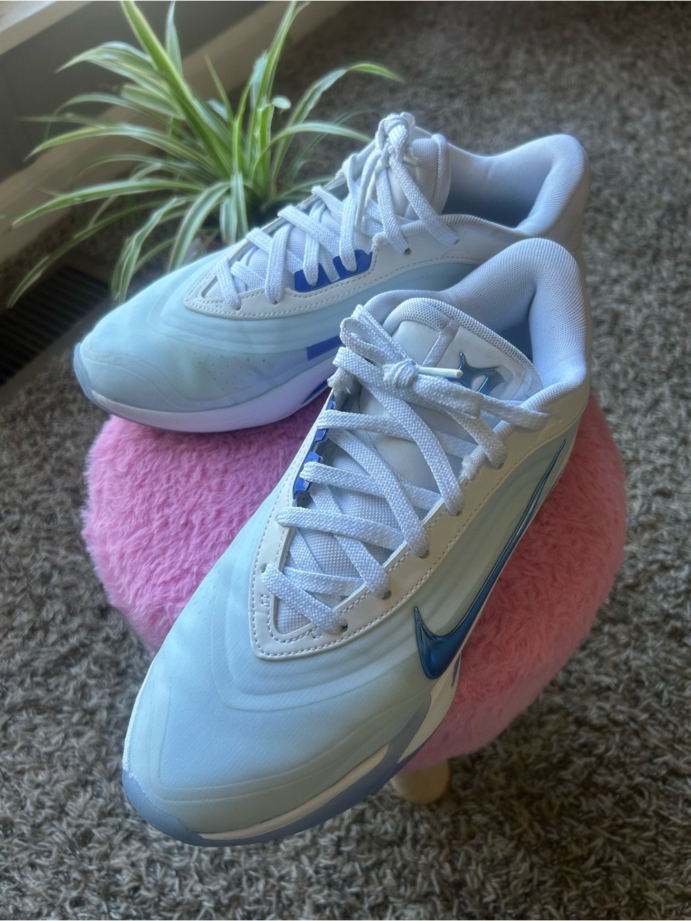 Nike A’One A’ja Wilson White Sapphire Basketball Shoes Women’s 8